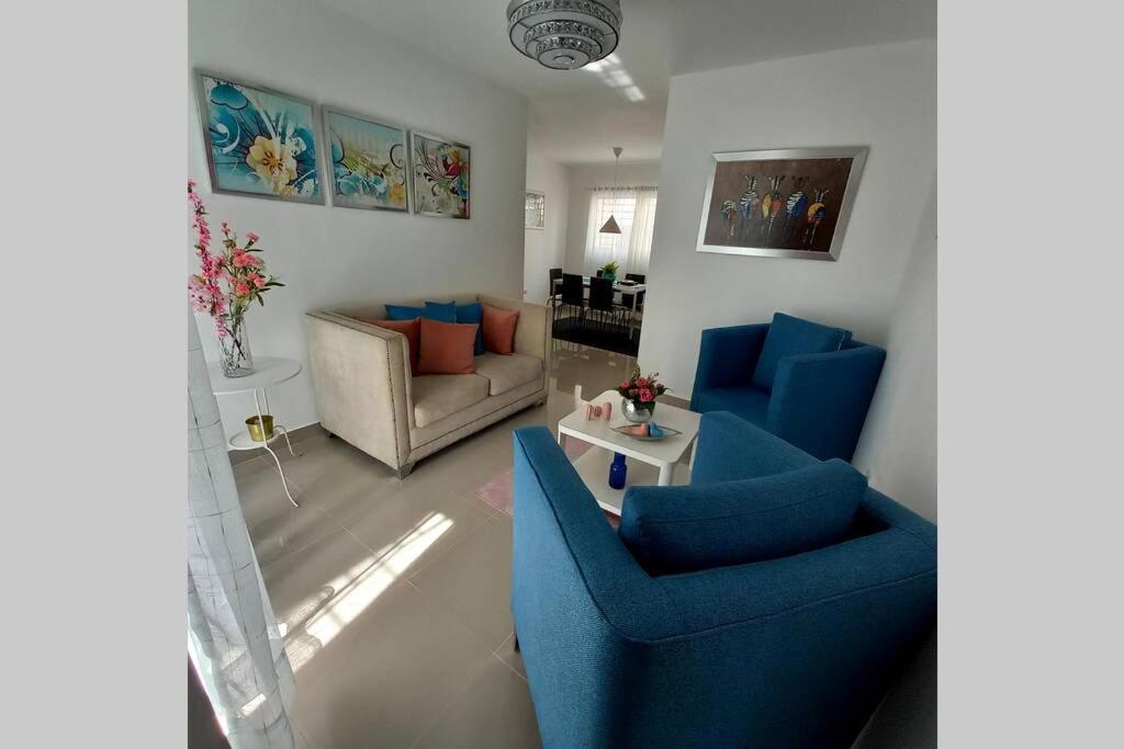 Confortable Apartamento De 3 Tres Habitaciones, Con Hermosa Vista De Area Verde, Ademas De Piscinas Y Juegos Infantiles En Area Recreativa Santiago De Los Caballeros Εξωτερικό φωτογραφία